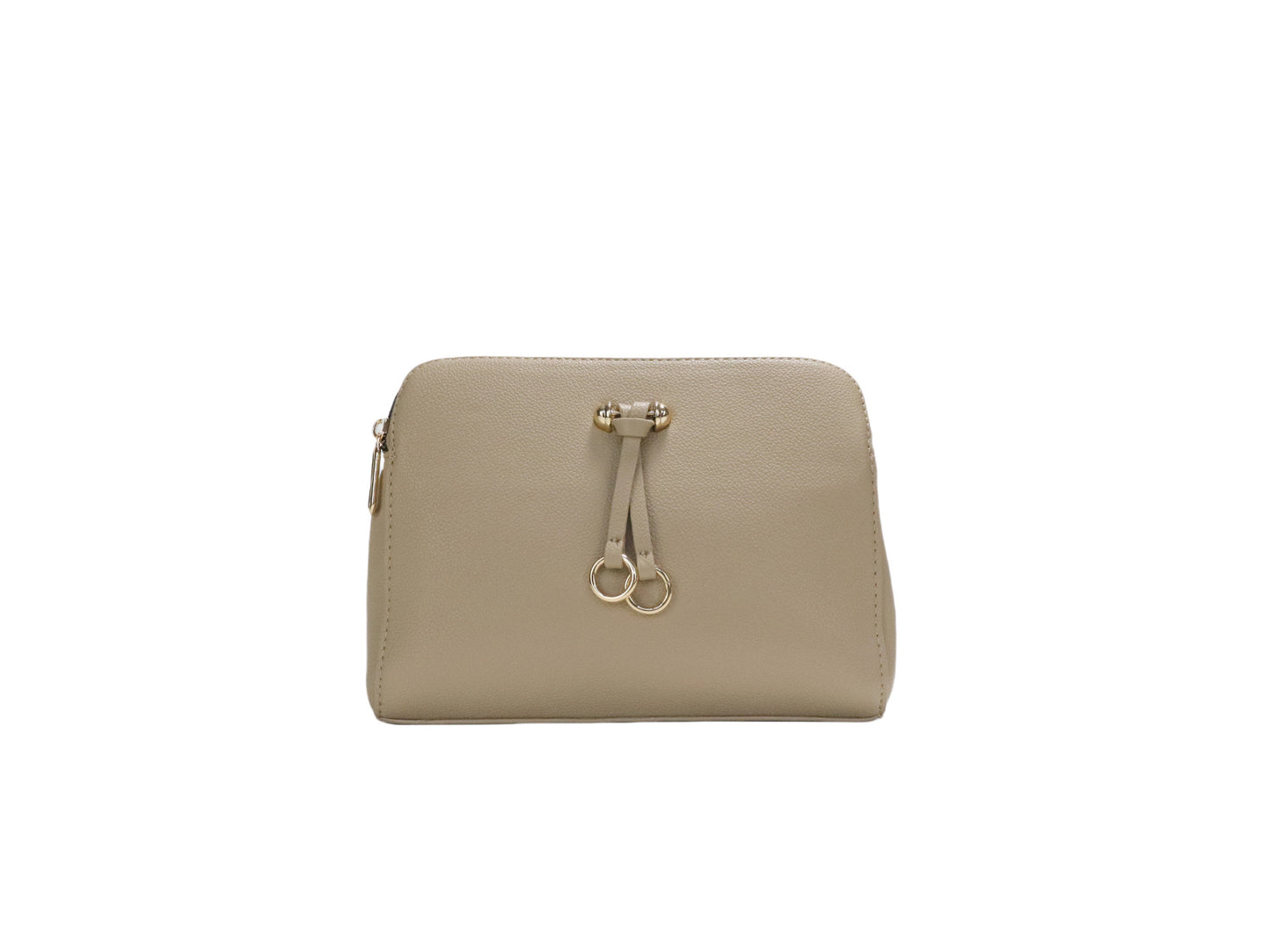 PLLCD Women’s Crossbody Shoulder Bag – Elegant PU Leather Handbag with Gold Ring Detail
