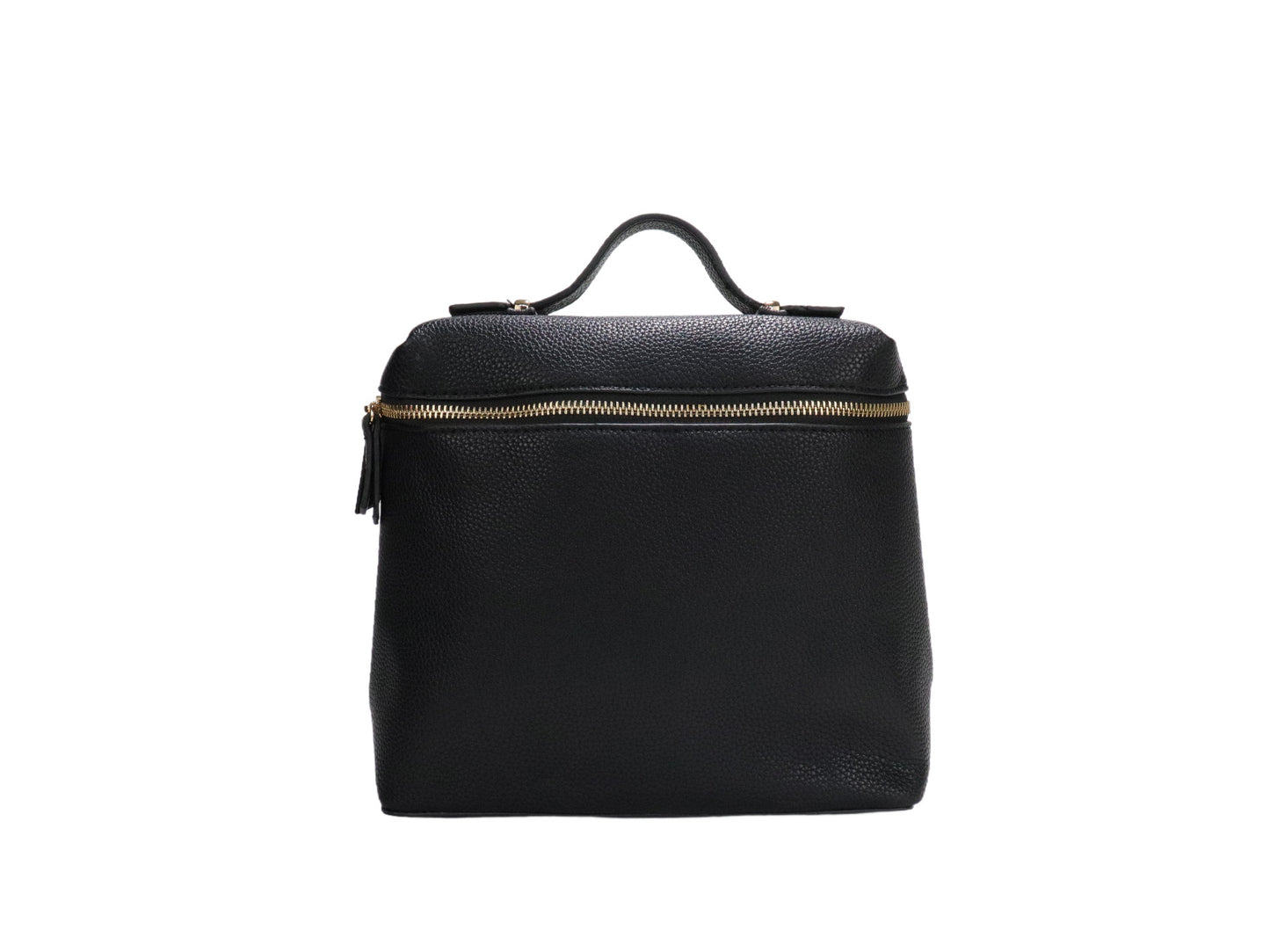 PLLCD PU Leather Backpack – Lightweight Casual Daypack with Top Handle & Adjustable Straps, Fashionable Everyday Bag for Work, Travel & Shopping
