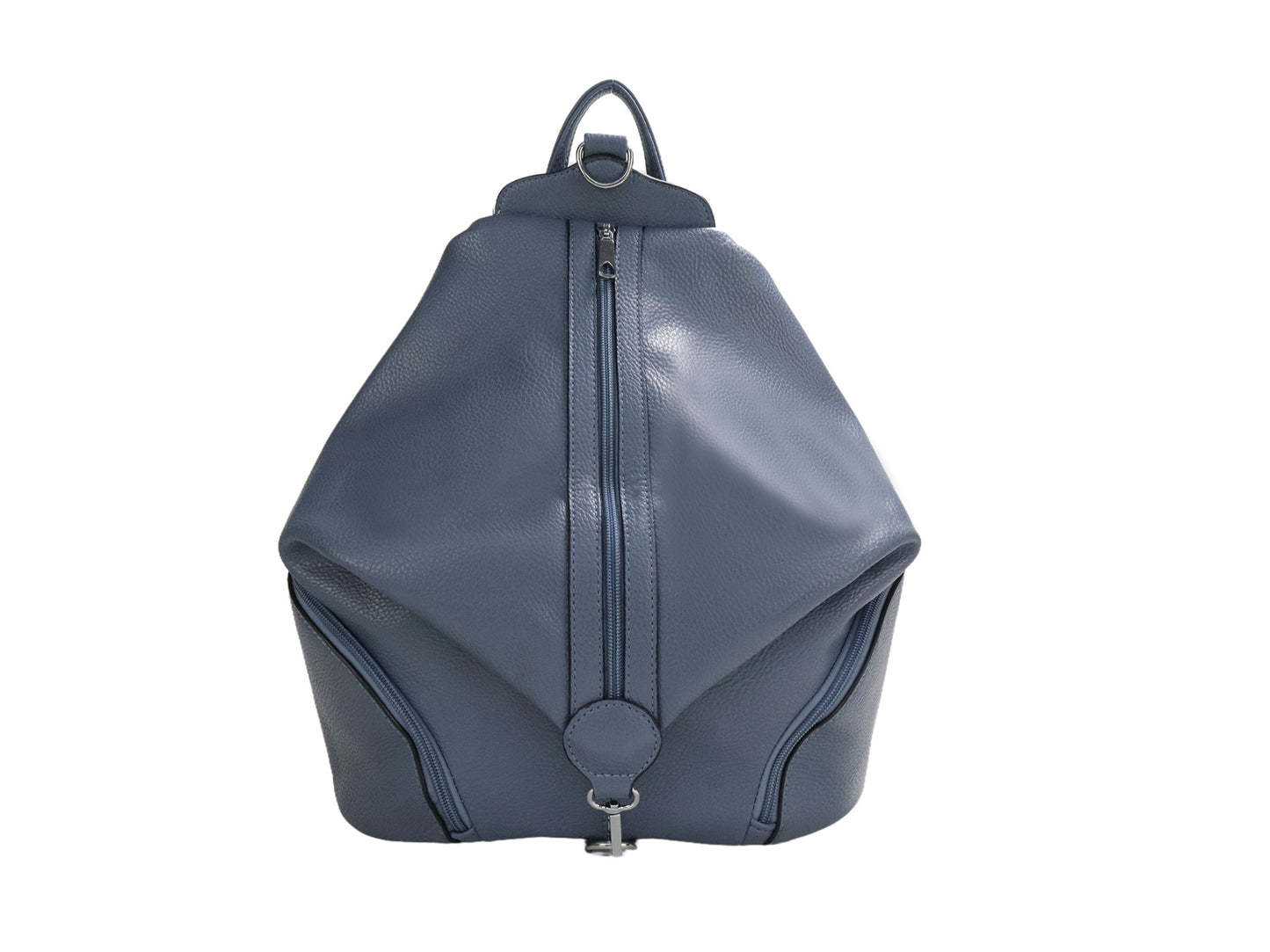 PLLCD Large PU Leather Backpack – Fashion Casual Travel Bag 31.5×16.5×40 cm Anti-Theft Zipper Design