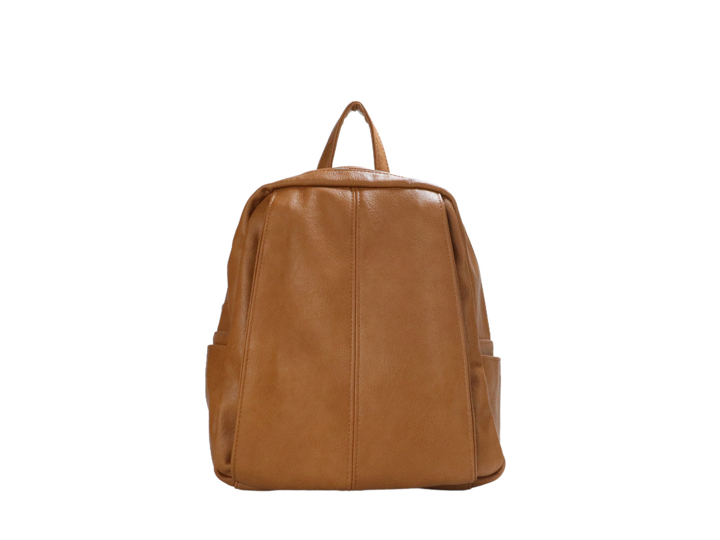 PLLCD Medium PU Leather Backpack – 27×12.5×31.5 cm Fashion Casual Travel & Work Bag