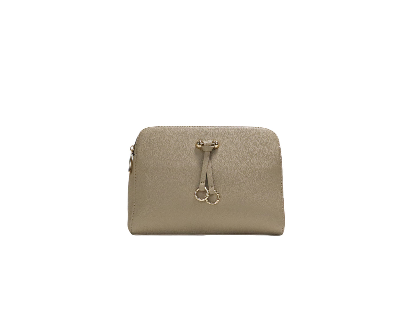 PLLCD Women’s Crossbody Shoulder Bag – Elegant PU Leather Handbag with Gold Ring Detail