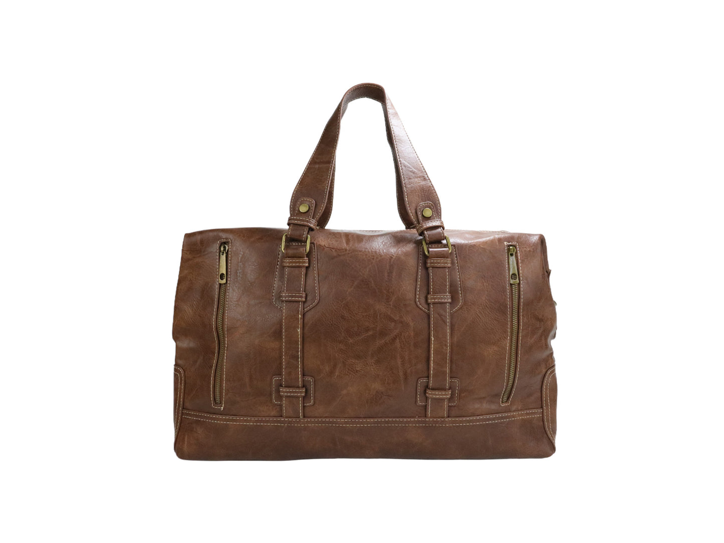 PLLCD Large Travel Tote Bag – PU Leather Handbag 48×18×30 cm Fashion Casual Shoulder Duffle Bag