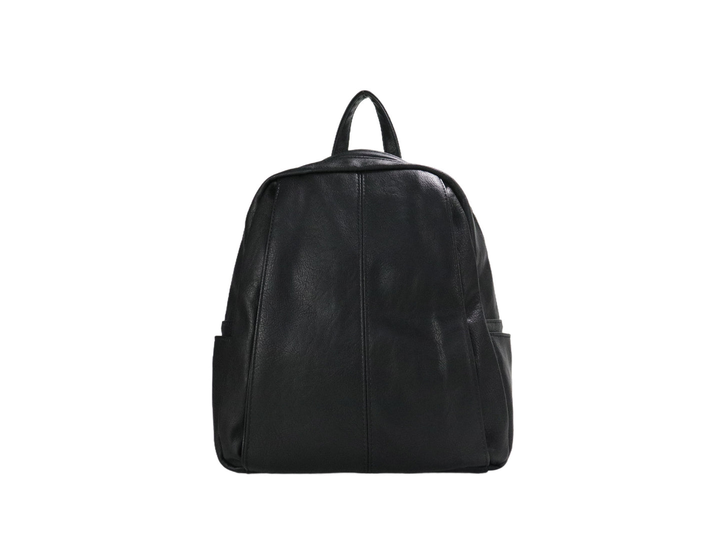 PLLCD Medium PU Leather Backpack – 27×12.5×31.5 cm Fashion Casual Travel & Work Bag