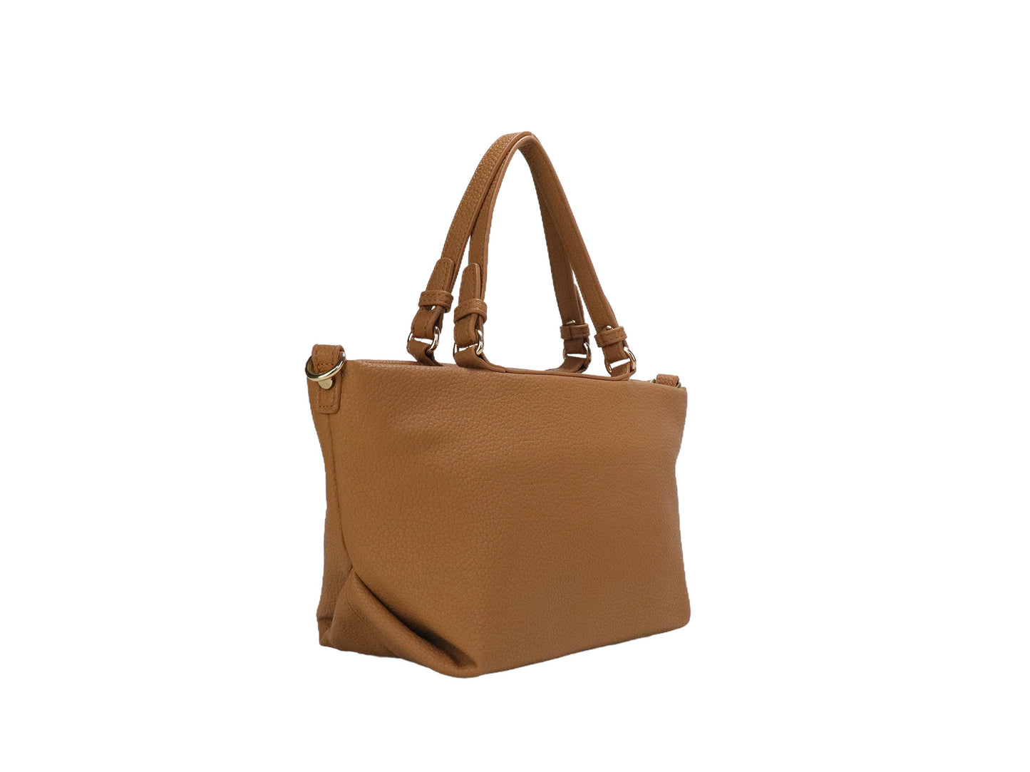 PLLCD Small PU Leather Tote Bag – 22×14×18 cm Compact Fashion Shoulder Handbag