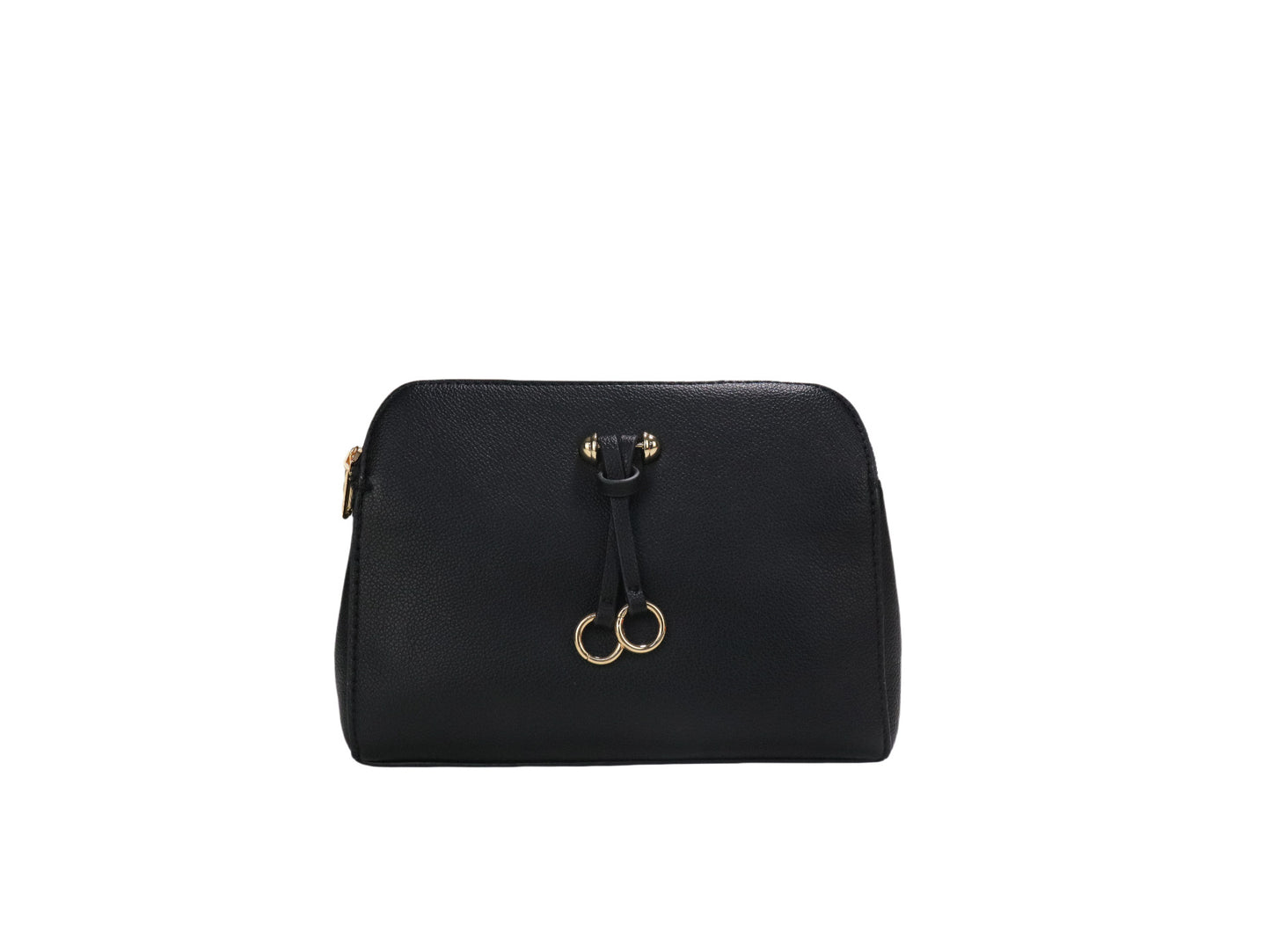 PLLCD Women’s Crossbody Shoulder Bag – Elegant PU Leather Handbag with Gold Ring Detail