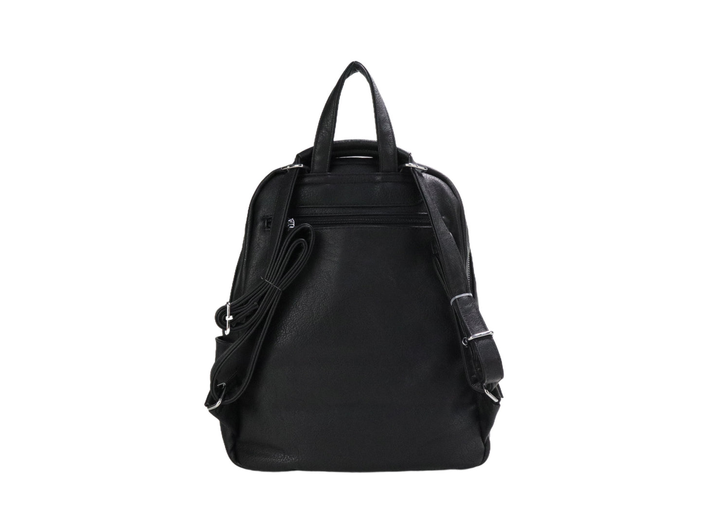 PLLCD Medium PU Leather Backpack – 27×12.5×31.5 cm Fashion Casual Travel & Work Bag