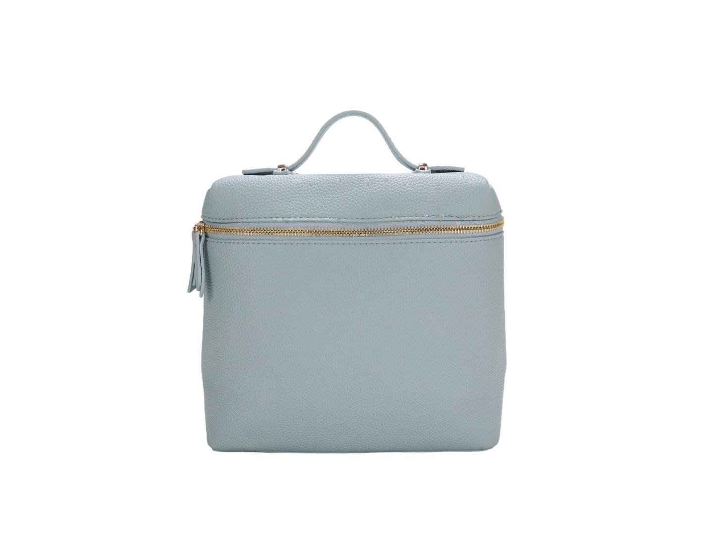 PLLCD PU Leather Backpack – Lightweight Casual Daypack with Top Handle & Adjustable Straps, Fashionable Everyday Bag for Work, Travel & Shopping