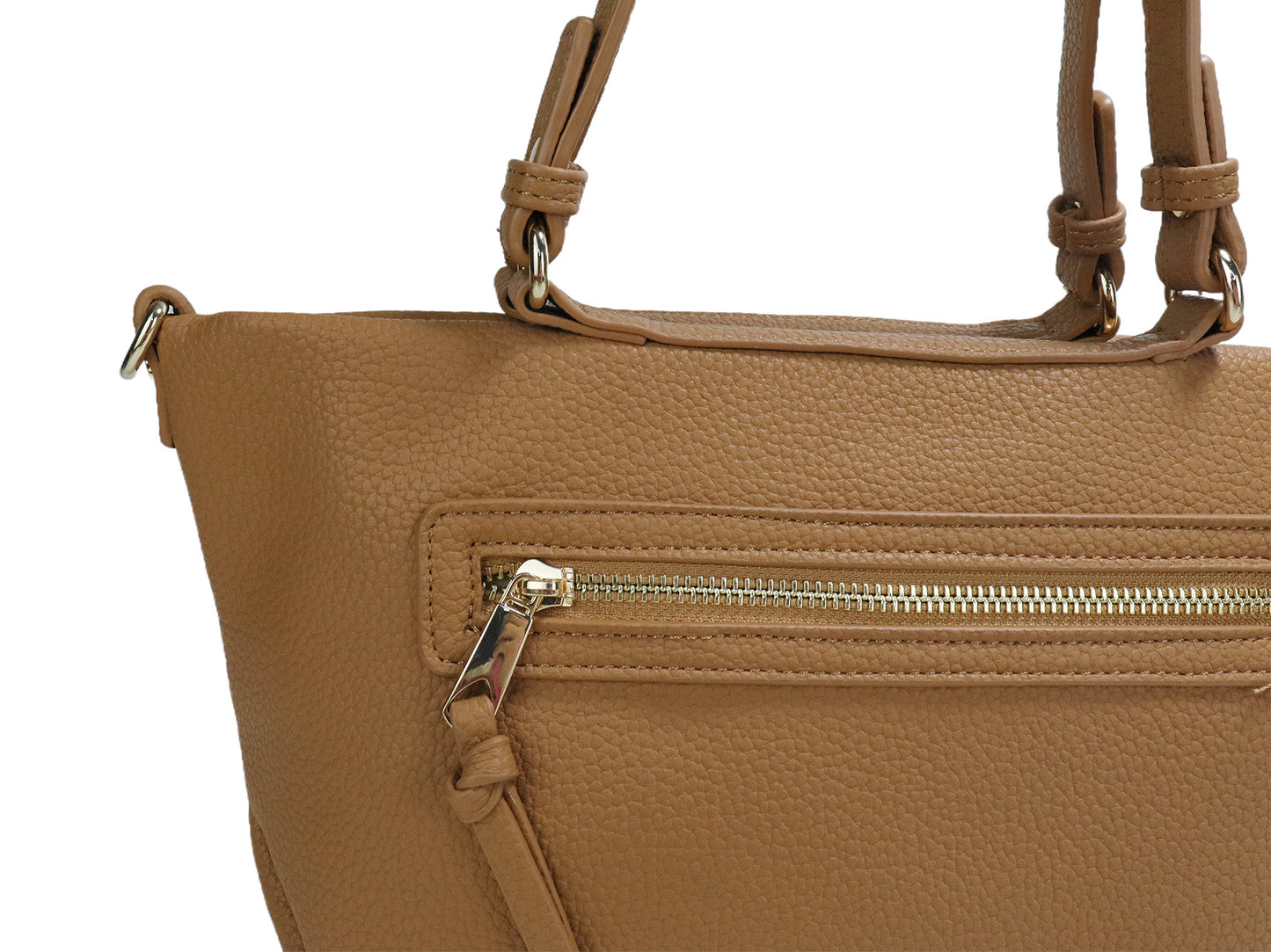 PLLCD Small PU Leather Tote Bag – 22×14×18 cm Compact Fashion Shoulder Handbag