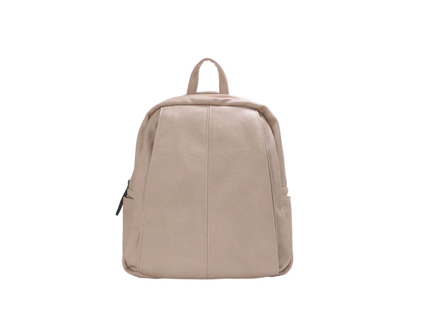 PLLCD Medium PU Leather Backpack – 27×12.5×31.5 cm Fashion Casual Travel & Work Bag
