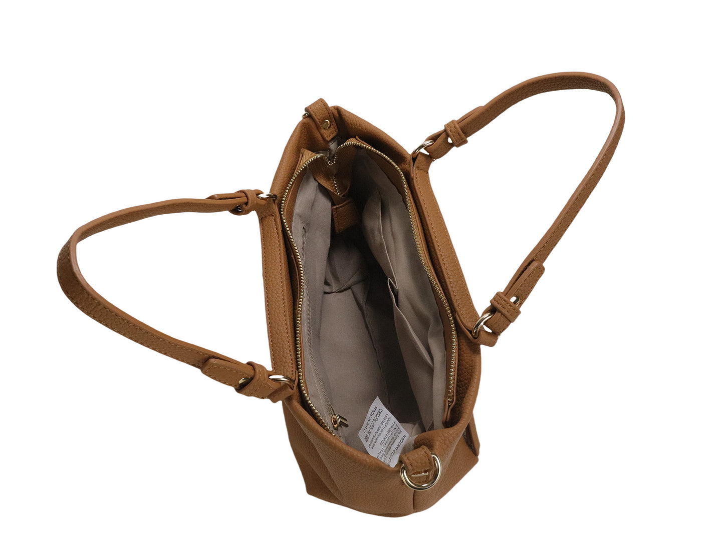 PLLCD Small PU Leather Tote Bag – 22×14×18 cm Compact Fashion Shoulder Handbag