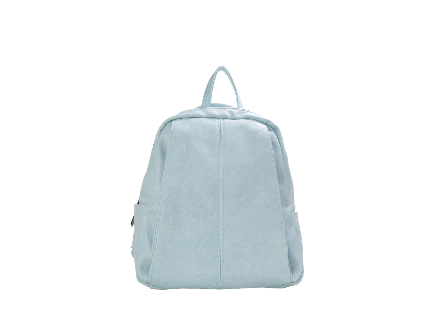 PLLCD Medium PU Leather Backpack – 27×12.5×31.5 cm Fashion Casual Travel & Work Bag
