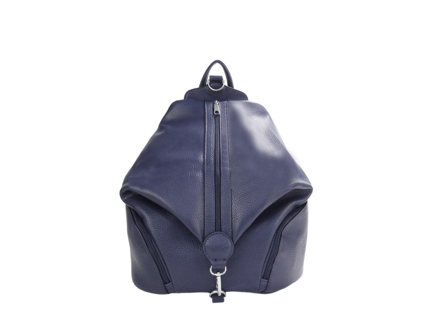 PLLCD Large PU Leather Backpack – Fashion Casual Travel Bag 31.5×16.5×40 cm Anti-Theft Zipper Design