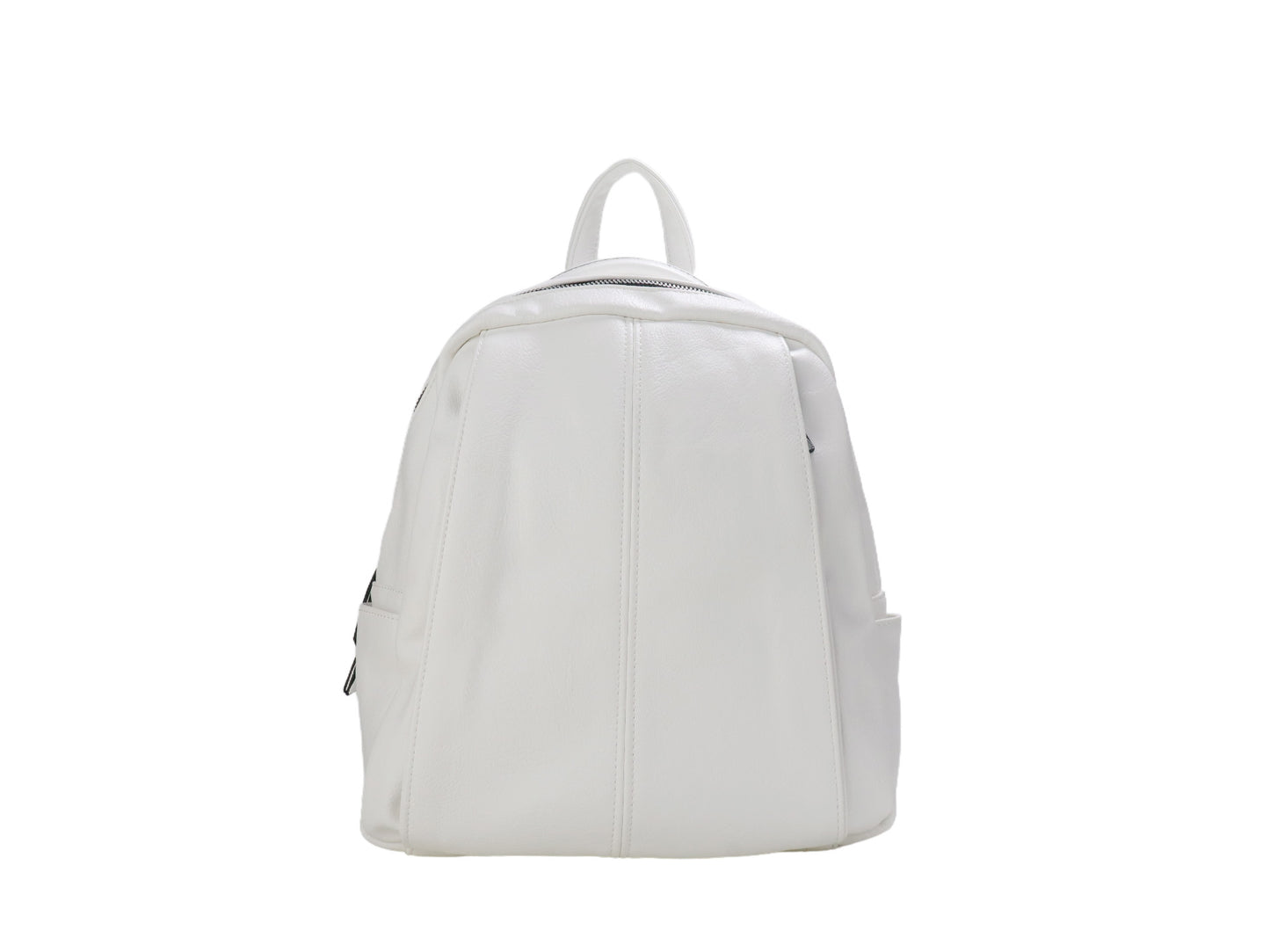 PLLCD Medium PU Leather Backpack – 27×12.5×31.5 cm Fashion Casual Travel & Work Bag