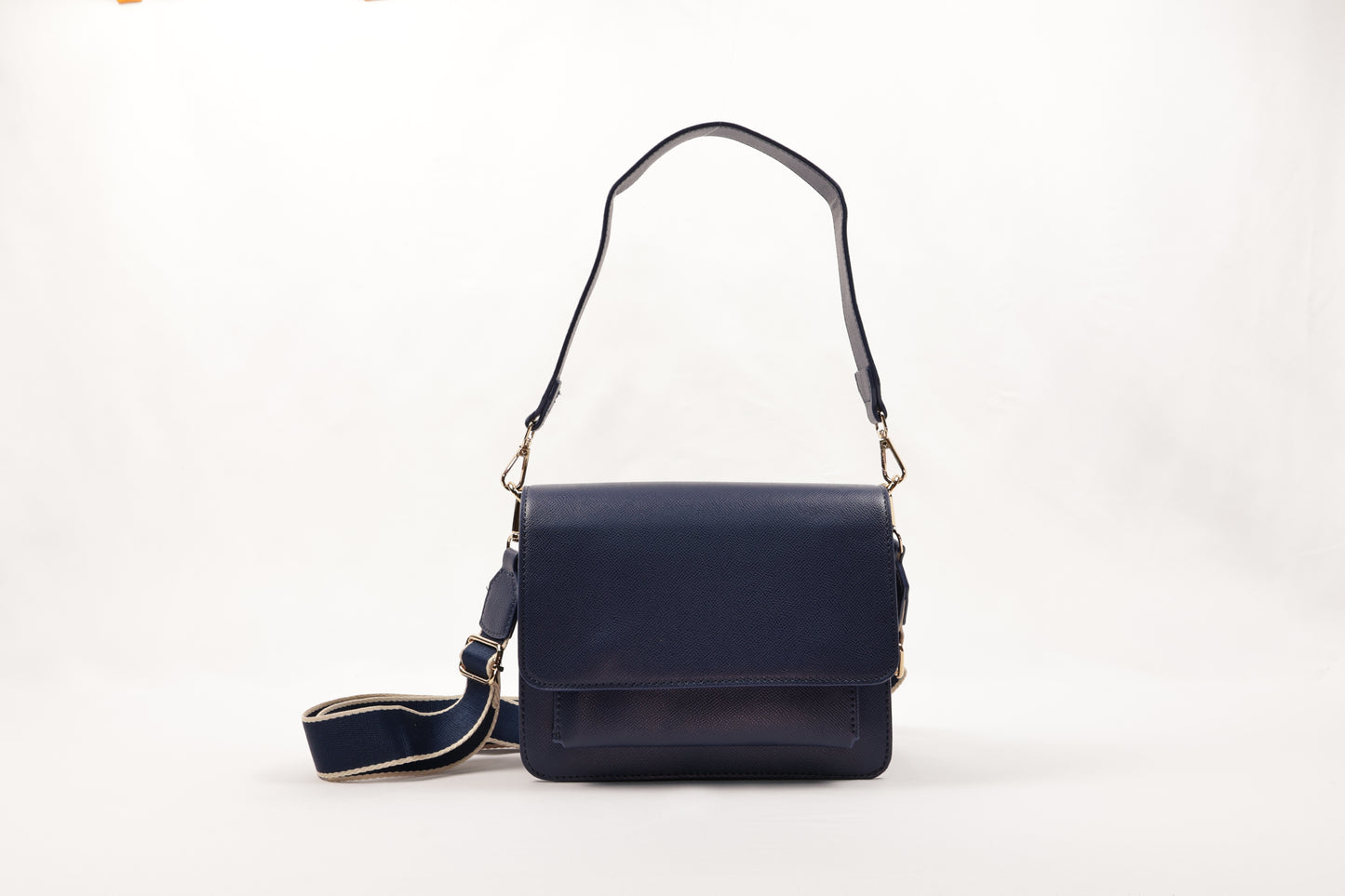 PLLCD Elegant Beige PU Leather Crossbody Bag - Chic & Compact Handbag with Adjustable Strap