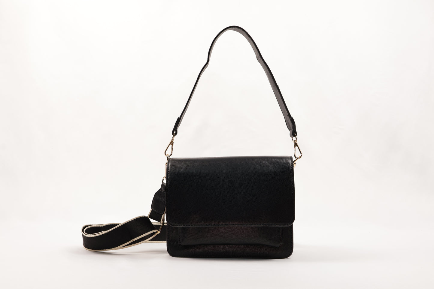 PLLCD Elegant Beige PU Leather Crossbody Bag - Chic & Compact Handbag with Adjustable Strap
