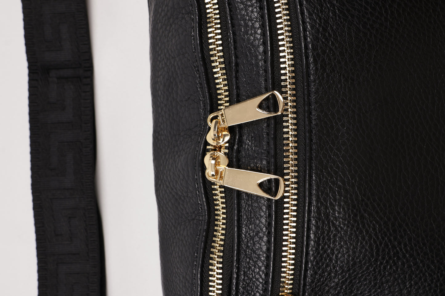 PLLCD Stylish Silver PU Leather Crossbody Bag - Versatile & Trendy Belt Bag with Adjustable Strap