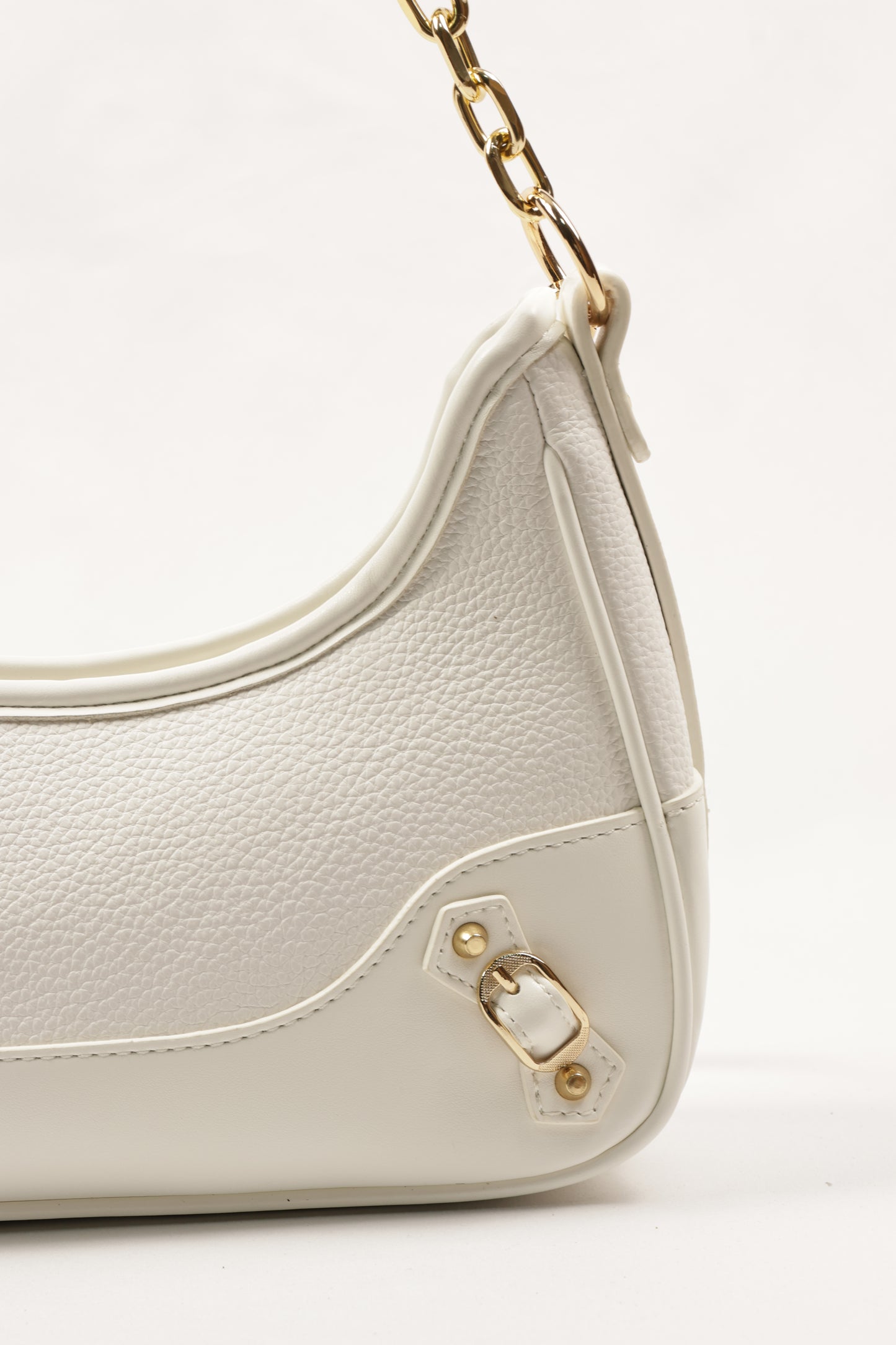 ✨ PLLCD Mini PU Leather Shoulder Bag for Women – Fashion Underarm Baguette Handbag with Adjustable Strap