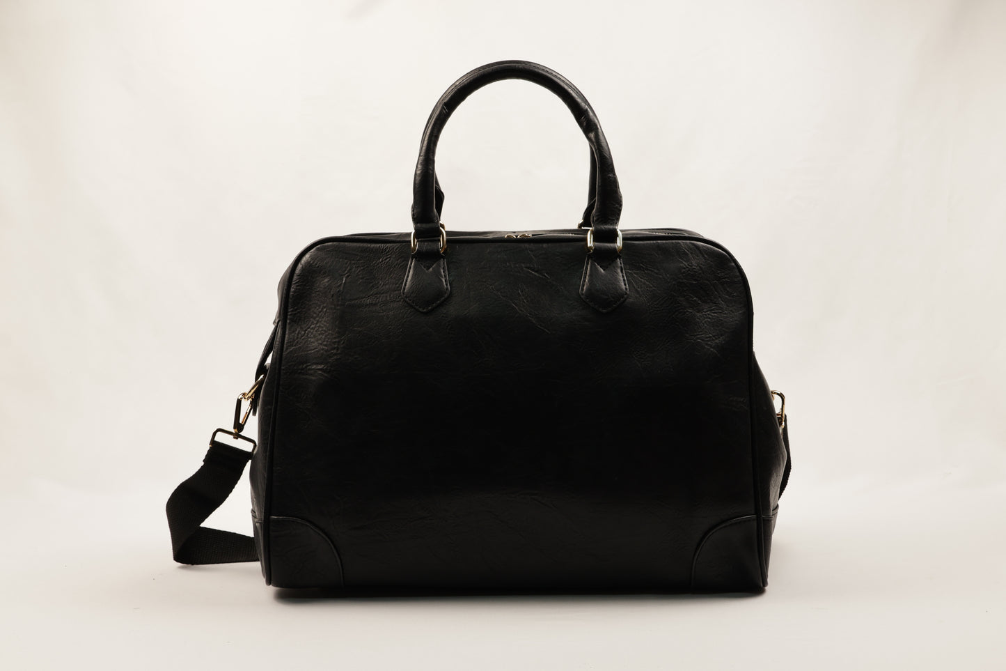 ✨ PLLCD Large PU Leather Travel Bag for Women & Men – Weekend Duffel Shoulder Bag with Adjustable Strap, Carry-On Handbag