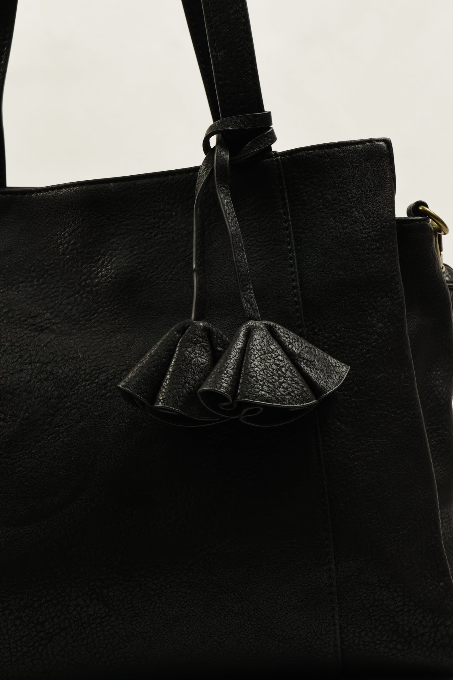✨ PLLCD PU Leather Tote Bag for Women – Large Shoulder Handbag with Detachable Strap, Stylish Work & Casual Purse