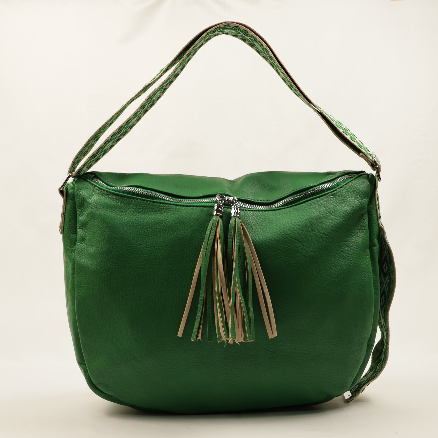 π PLLCD PU Leather Shoulder Bag for Women β Large Hobo Crossbody with Tassel Design & Adjustable Strap