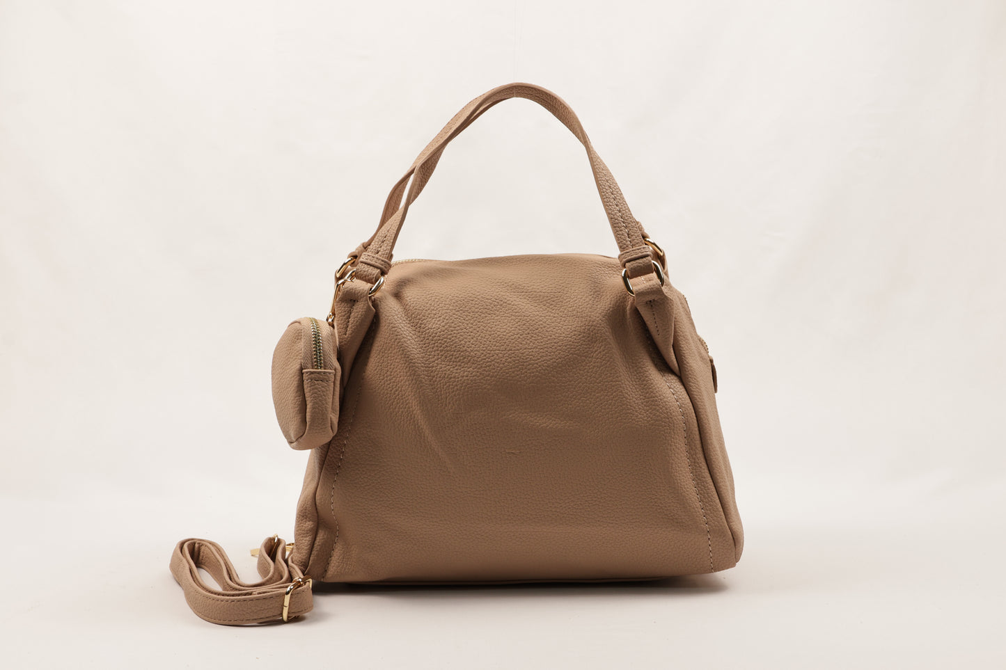 π PLLCD PU Leather Shoulder Bag with Detachable Mini Pouch β Large Crossbody Tote for Women with Adjustable Strap