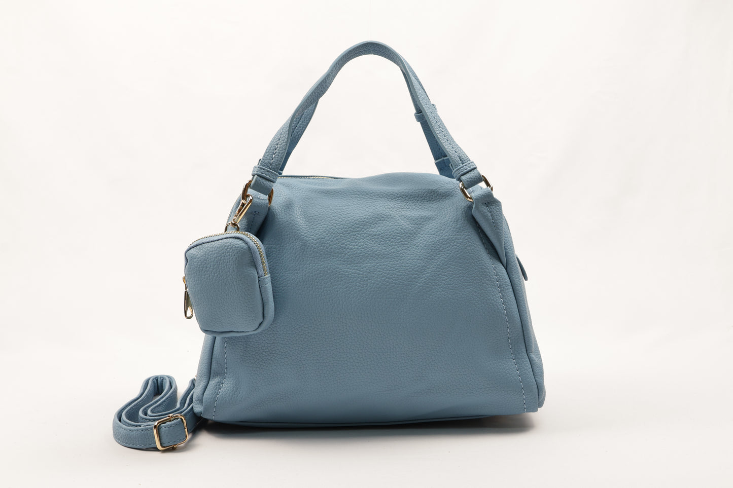π PLLCD PU Leather Shoulder Bag with Detachable Mini Pouch β Large Crossbody Tote for Women with Adjustable Strap