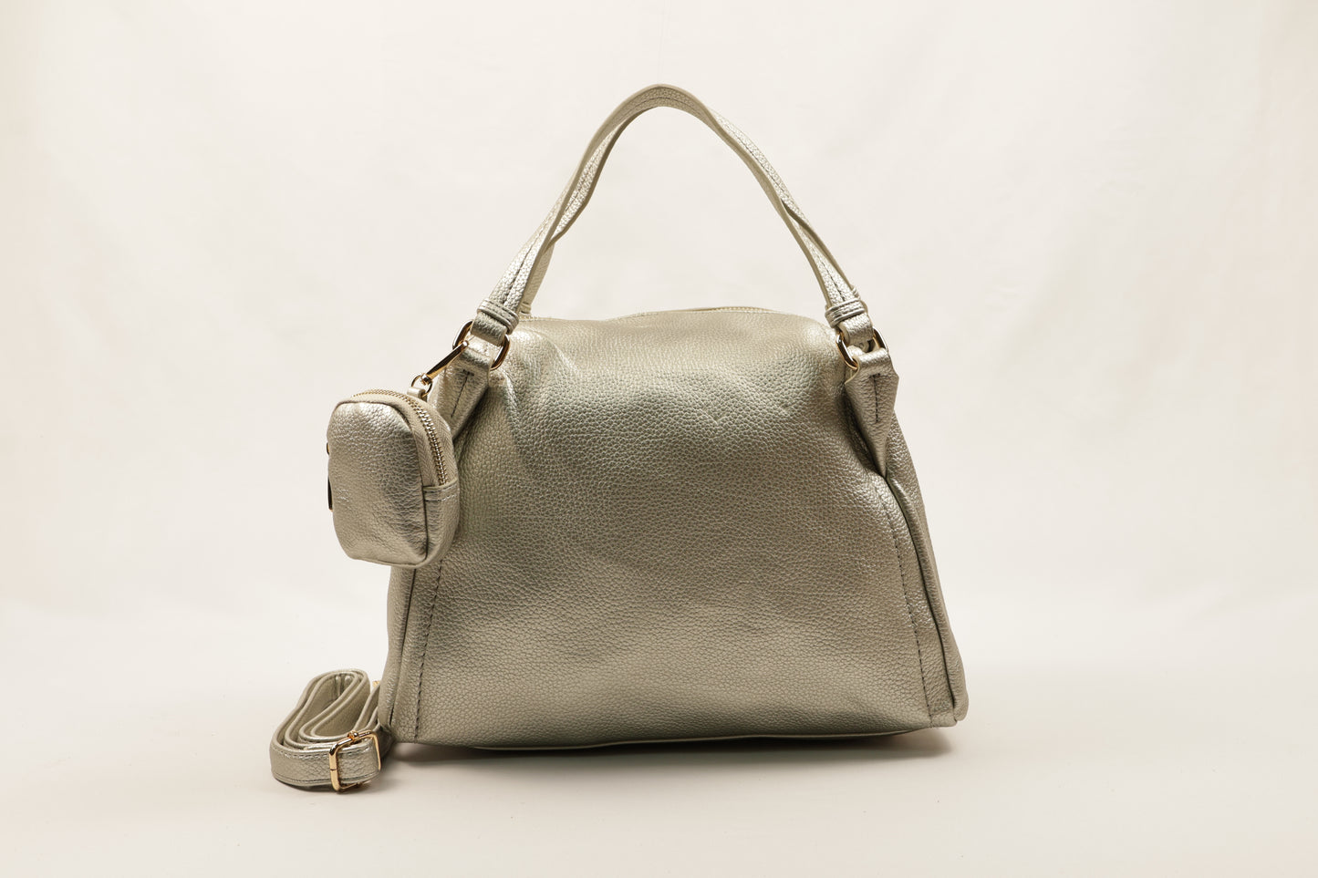π PLLCD PU Leather Shoulder Bag with Detachable Mini Pouch β Large Crossbody Tote for Women with Adjustable Strap