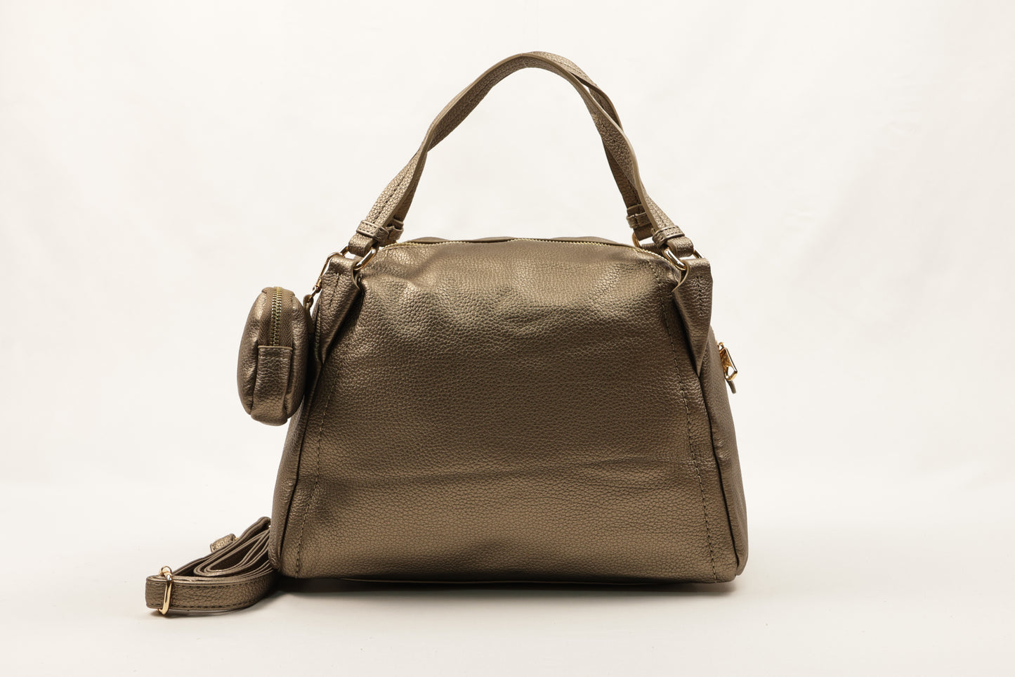 π PLLCD PU Leather Shoulder Bag with Detachable Mini Pouch β Large Crossbody Tote for Women with Adjustable Strap