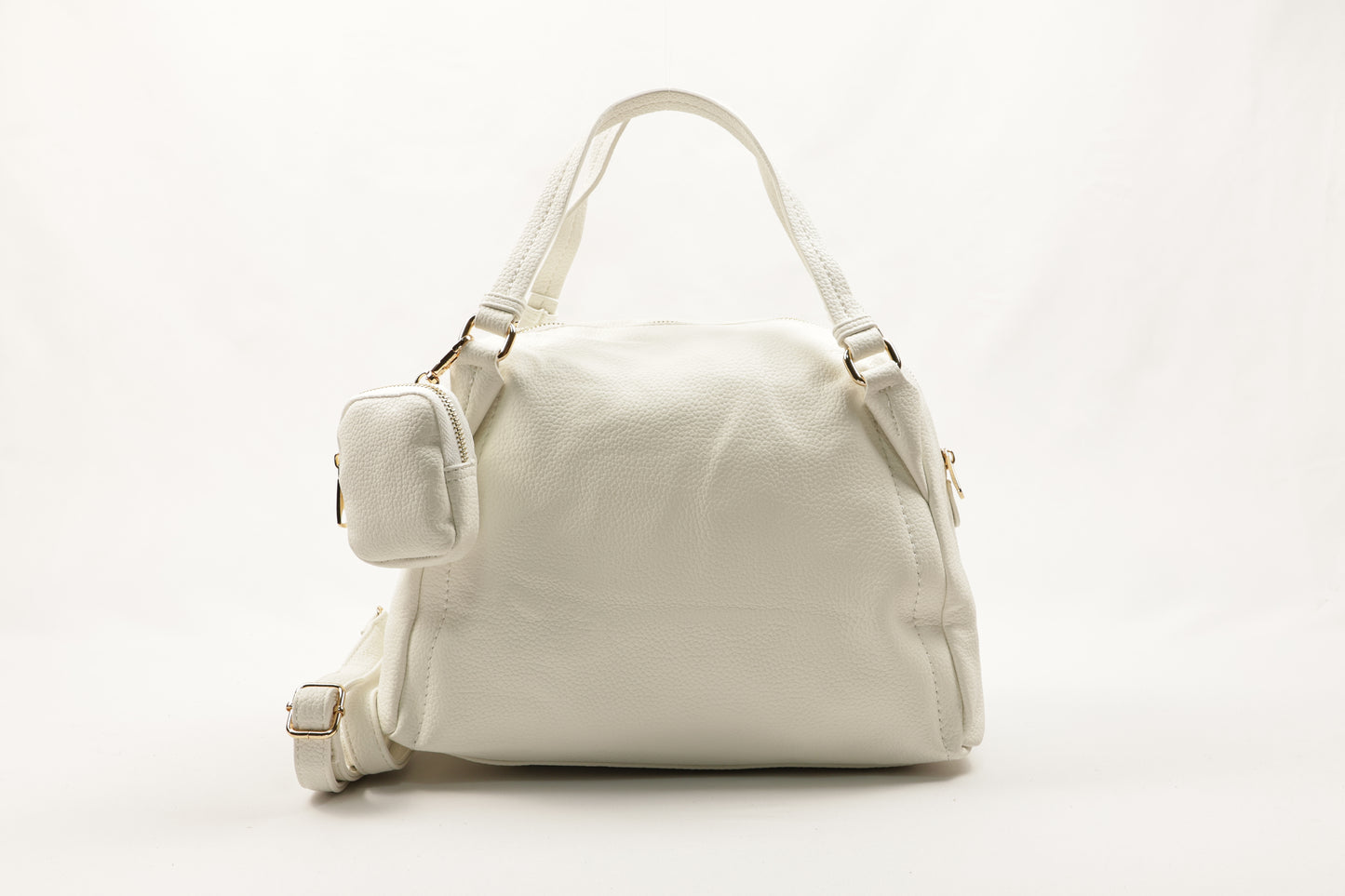 π PLLCD PU Leather Shoulder Bag with Detachable Mini Pouch β Large Crossbody Tote for Women with Adjustable Strap