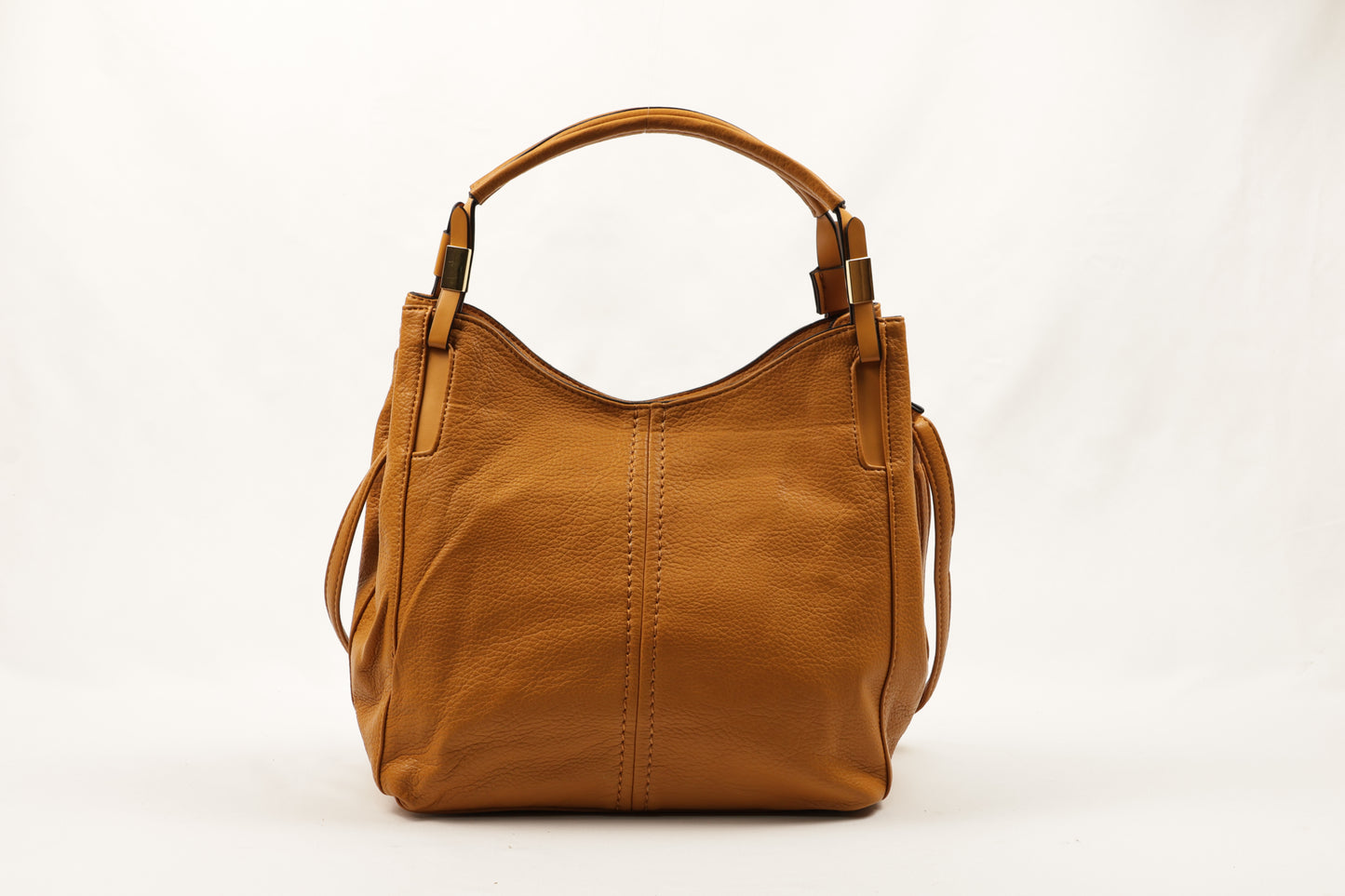 PLLCD Black PU Leather Hobo Bag - Elegant & Spacious for Daily Essentials