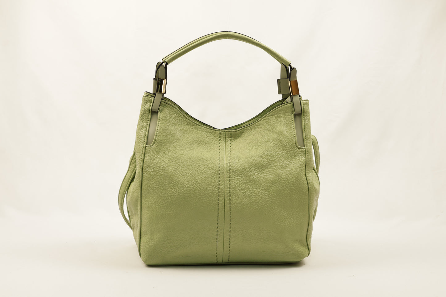 PLLCD Black PU Leather Hobo Bag - Elegant & Spacious for Daily Essentials