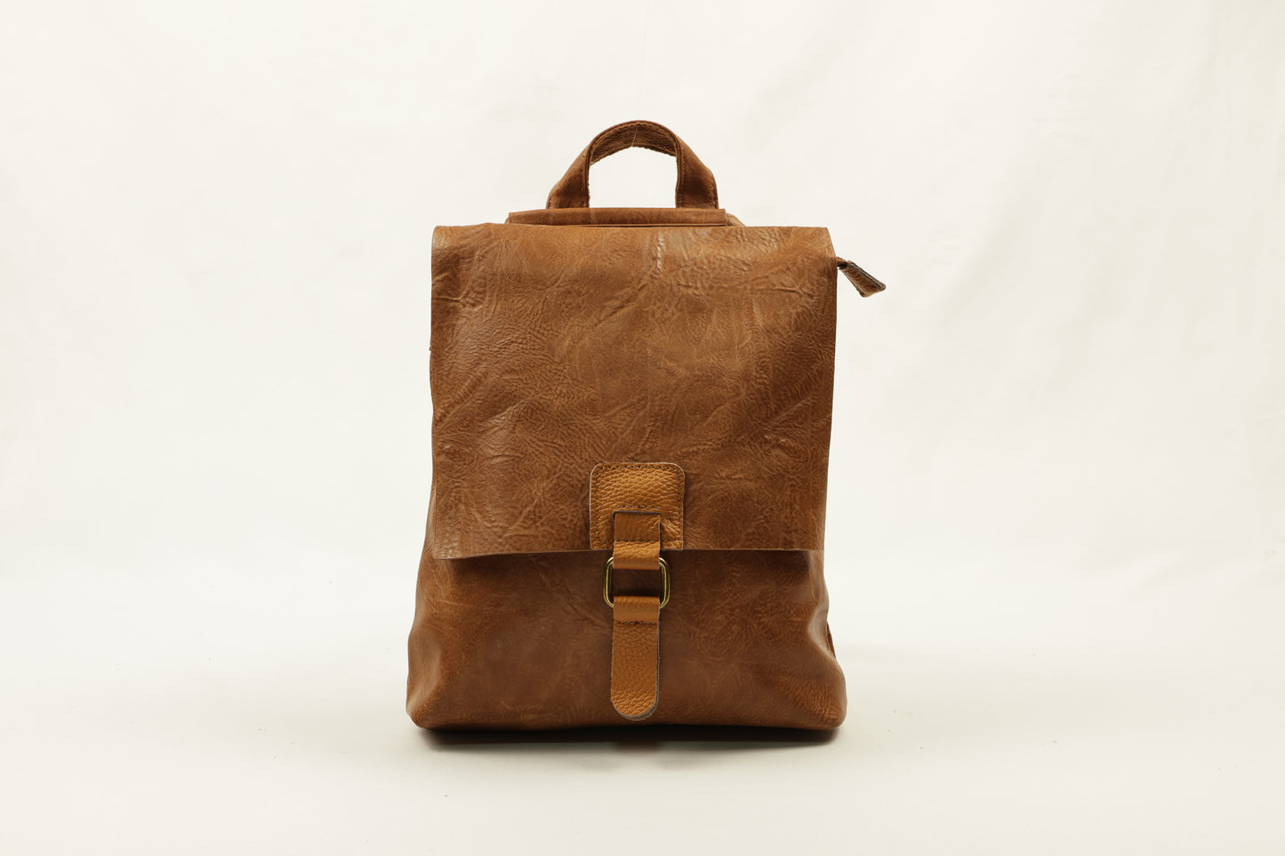 PLLCD Vintage Style PU Leather Backpack - Chic & Practical for Daily Use