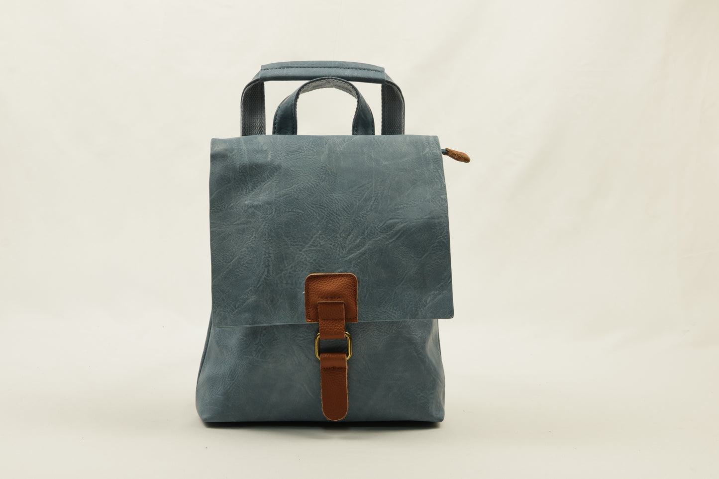 PLLCD Vintage Style PU Leather Backpack - Chic & Practical for Daily Use
