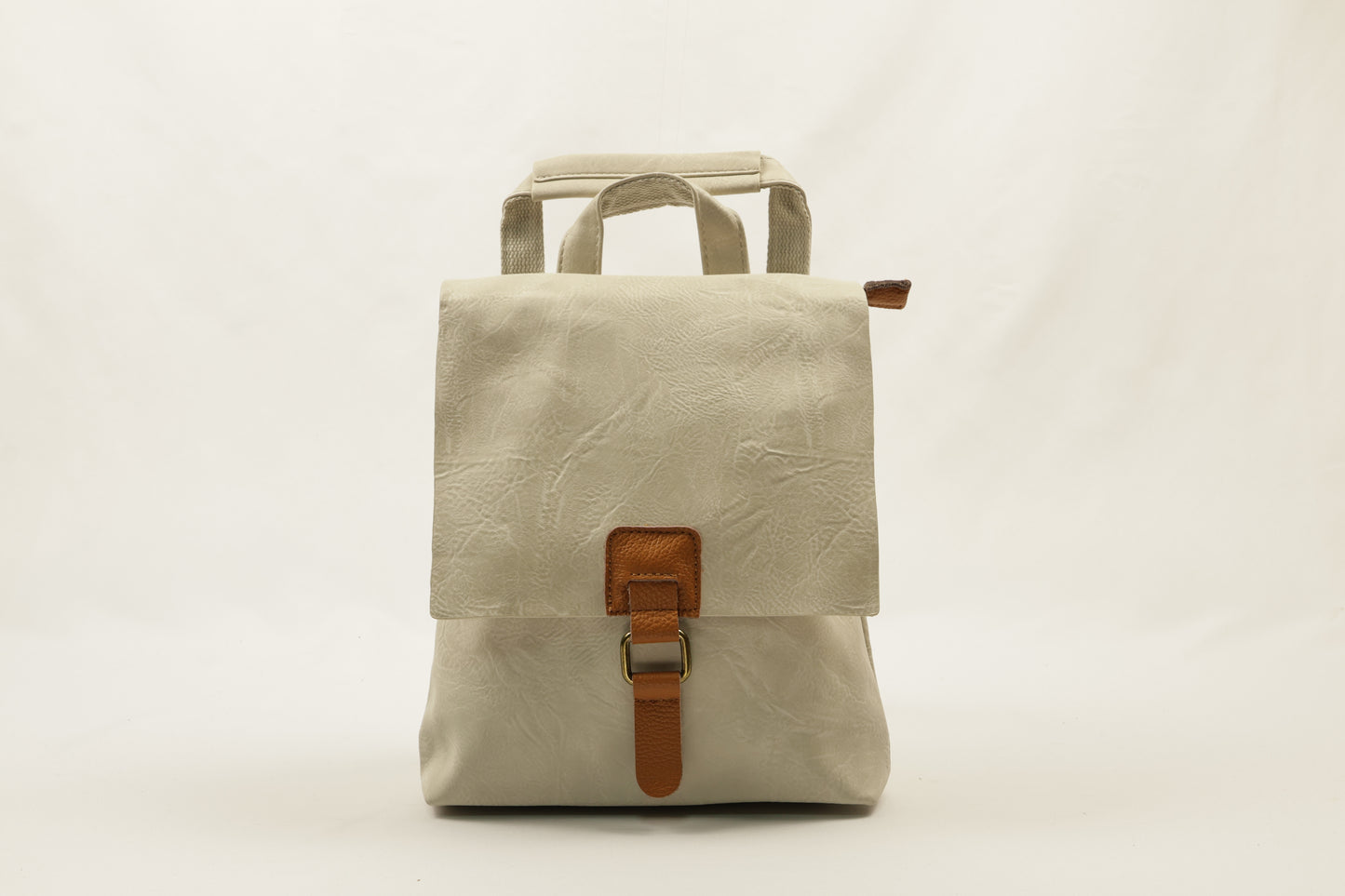 PLLCD Vintage Style PU Leather Backpack - Chic & Practical for Daily Use