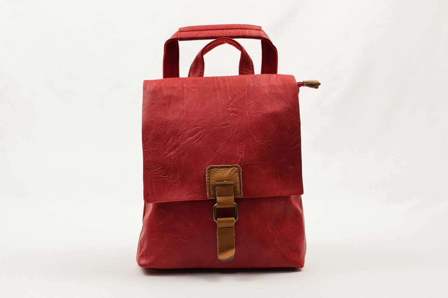 PLLCD Vintage Style PU Leather Backpack - Chic & Practical for Daily Use