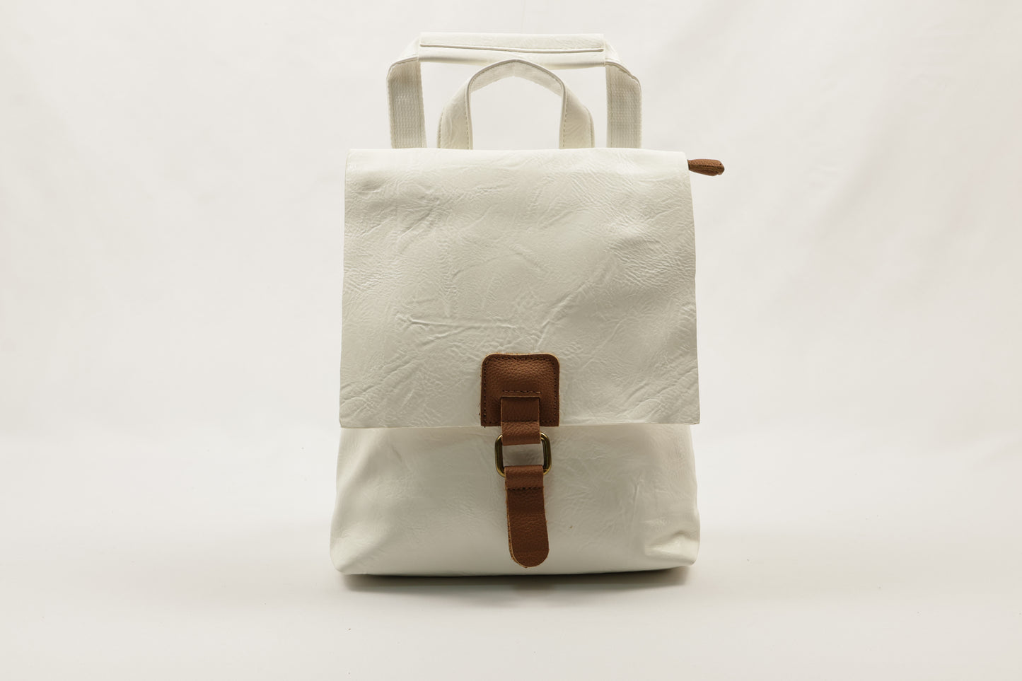 PLLCD Vintage Style PU Leather Backpack - Chic & Practical for Daily Use