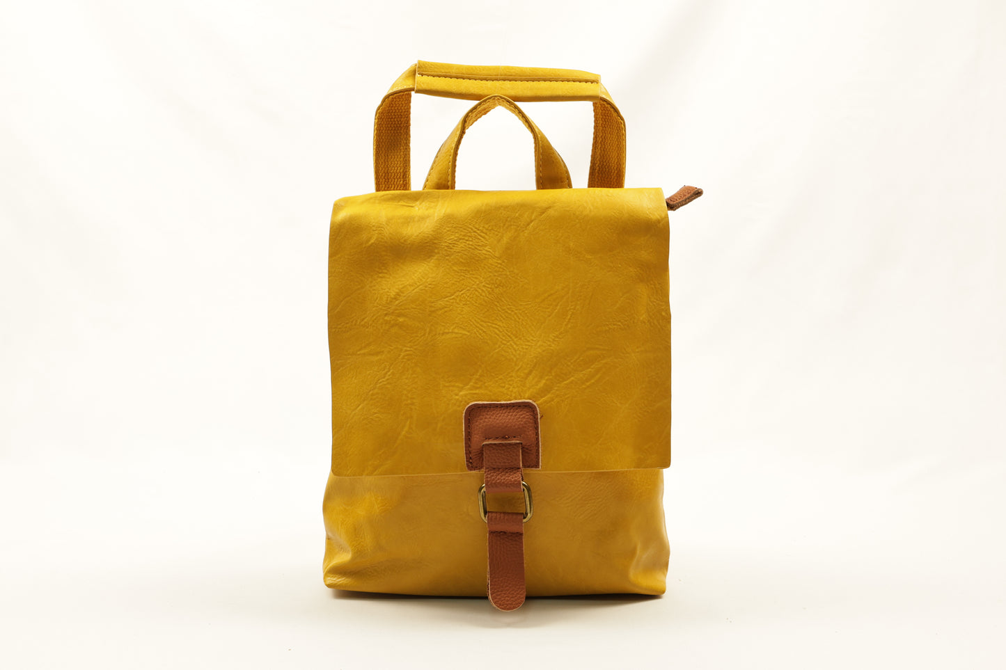 PLLCD Vintage Style PU Leather Backpack - Chic & Practical for Daily Use