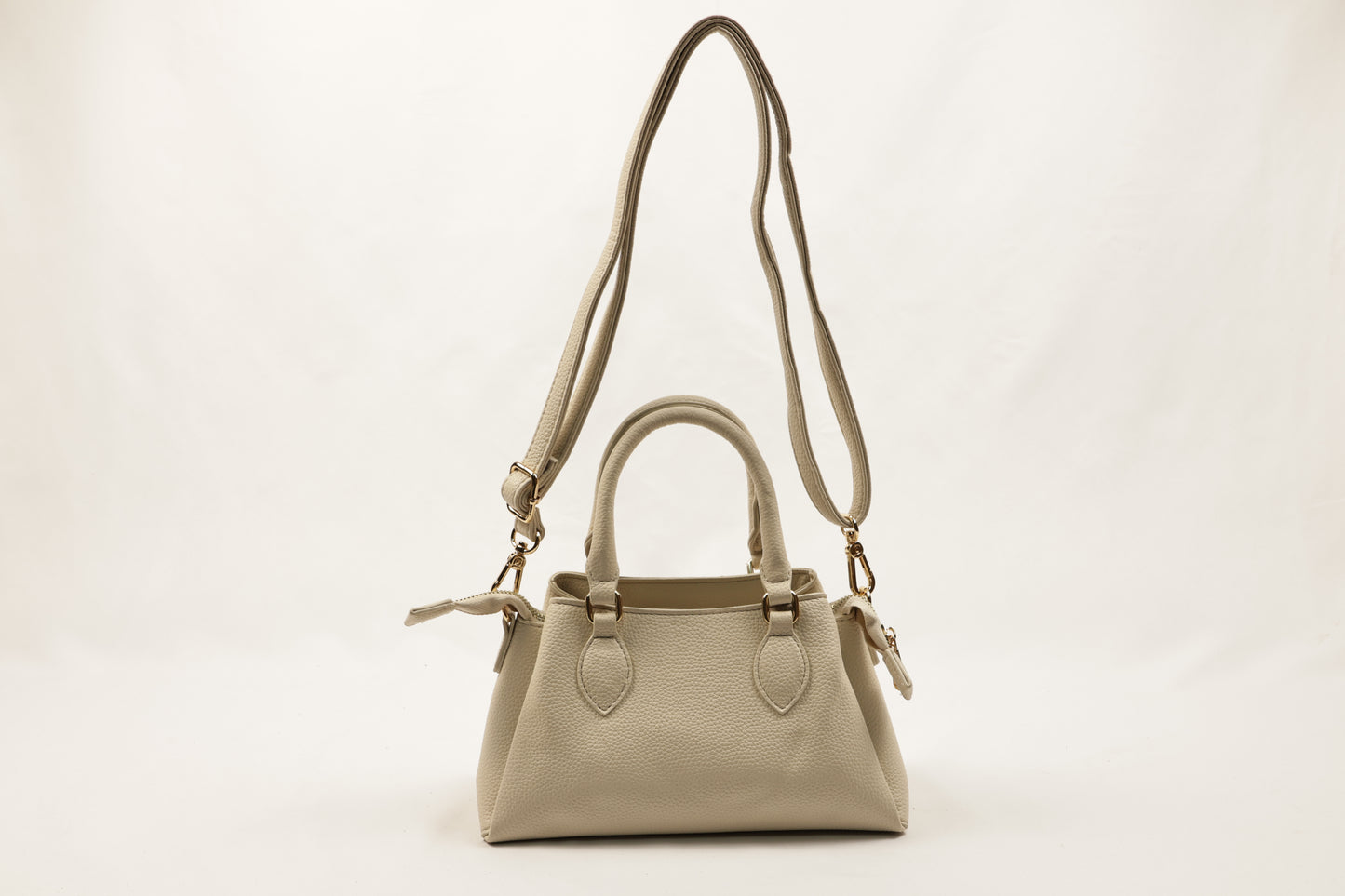 PLLCD Women's Stylish PU Leather Handbag - 11x25x14cm Versatile Tan Tote with Adjustable Long Strap (75-136.5cm) - Fashion Crossbody Shoulder Bag for Daily Use