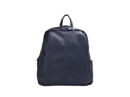 PLLCD Medium PU Leather Backpack – 27×12.5×31.5 cm Fashion Casual Travel & Work Bag