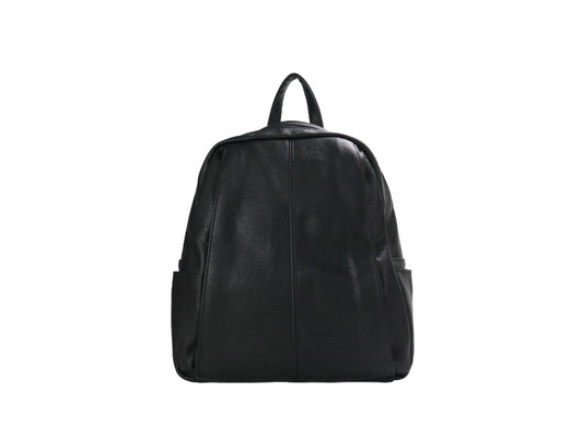 PLLCD Medium PU Leather Backpack – 27×12.5×31.5 cm Fashion Casual Travel & Work Bag