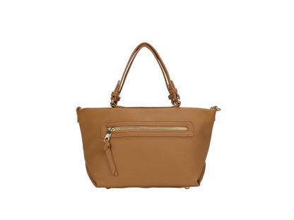 PLLCD Small PU Leather Tote Bag – 22×14×18 cm Compact Fashion Shoulder Handbag