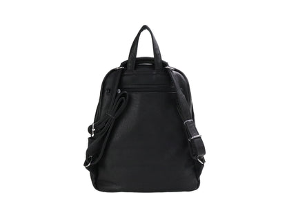 PLLCD Medium PU Leather Backpack – 27×12.5×31.5 cm Fashion Casual Travel & Work Bag