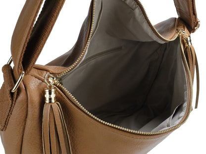 PLLCD Shoulder Handbag – PU Leather Tote Bag 40×12×32 cm Fashion Casual Work Travel Bag