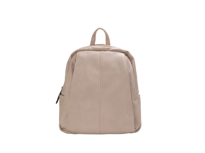 PLLCD Medium PU Leather Backpack – 27×12.5×31.5 cm Fashion Casual Travel & Work Bag
