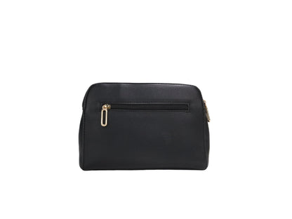 PLLCD Women’s Crossbody Shoulder Bag – Elegant PU Leather Handbag with Gold Ring Detail