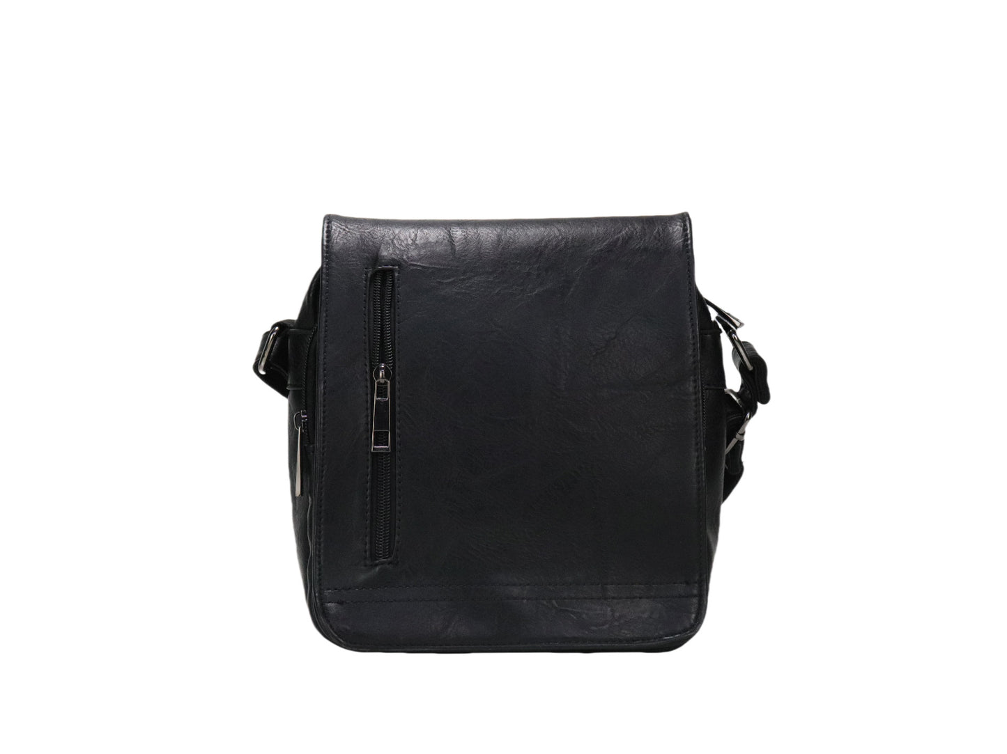 PLLCD Men's Crossbody Shoulder Bag – PU Leather Messenger with Multiple Pockets