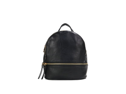 PLLCD Women’s PU Leather Mini Backpack – Casual Fashion Shoulder Bag 21.5×12×24 cm Travel School Daypack