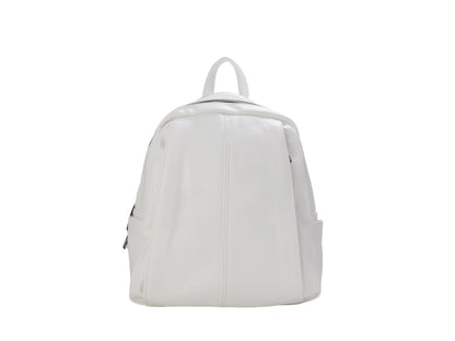 PLLCD Medium PU Leather Backpack – 27×12.5×31.5 cm Fashion Casual Travel & Work Bag