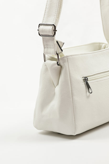 PLLCD Trendy PU Leather Mini Handbag - Chic & Compact Fashion Bag with Spacious Interior