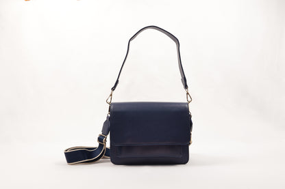 PLLCD Elegant Beige PU Leather Crossbody Bag - Chic & Compact Handbag with Adjustable Strap